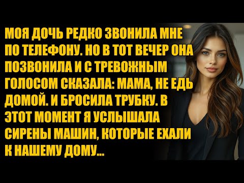 Видео: Моя дочь позвонила с тревожным голосом и сказала: Не едь домой и бросила трубку. В этот момент...