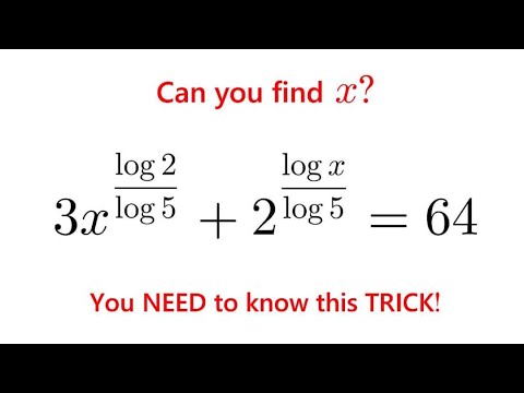 Видео: Можете ли вы решить это экспоненциальное уравнение? Большинство людей не могут!