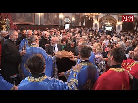 Видео: Литургија у Богородичиној цркви у Земуну на празник Мале Госпојине