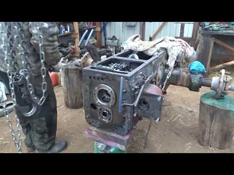 Видео: трактор ЮМЗ 6\/разбираем КПП///tractor YUMZ 6\/disassembling the gearbox