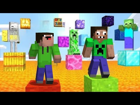 Видео: НУБ І ПРО ПРОХОДЯТЬ ПАРКУР В МАЙНКРАФТ