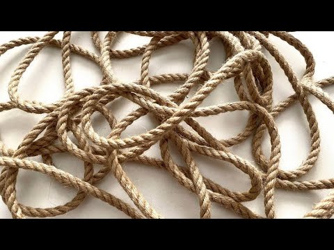 Видео: 👍Ковер из каната за 5 минут
