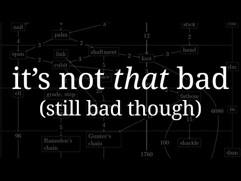 Видео: защита имперской системы измерений