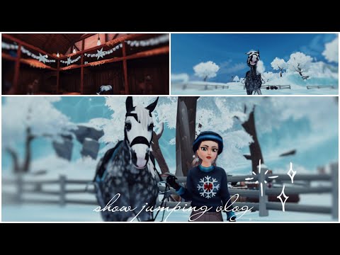 Видео: Конкурная тренировка с Призраком/ Star stable/ RRP/ Harper Starham