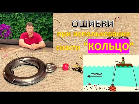 Видео: Ошибки при использования снасти "КОЛЬЦО" Как их избежать?!