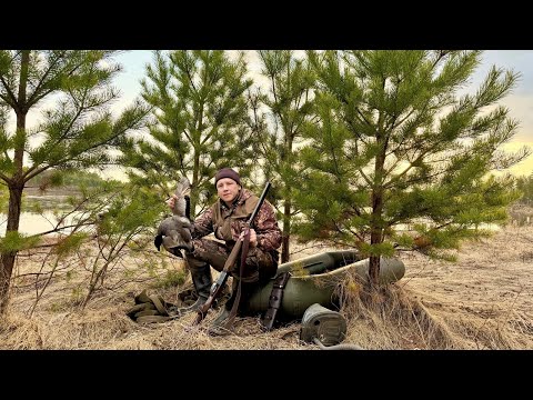 Видео: ВЕСЕННЯЯ ОХОТА НА УТОК В СИБИРИ.