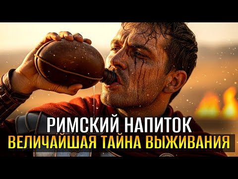 Видео: Что Пили Легионеры в Пустыне? Древний Напиток Римских Солдат от Жажды!