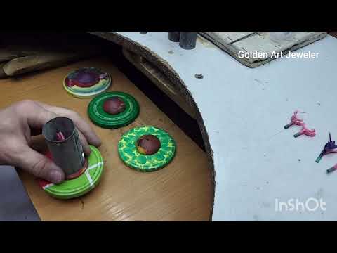 Видео: Мастер модель, Сделать Воскушки,опоки,Крест и серьги.