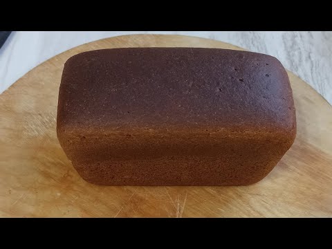 Видео: Цельнозерновой хлеб на закваске. Один из лучших!