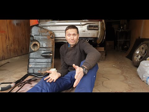 Видео: Топливный бак Приора Снятие и попытка Реставрации,подробный обзор