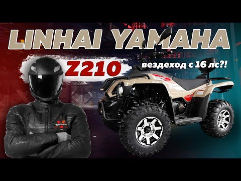 Видео: Краткий обзор на  подростковый квадроцикл LINHAI YAMAHA Z210