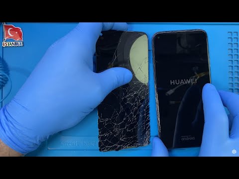 Видео: Замена экрана Huawei P40 Lite