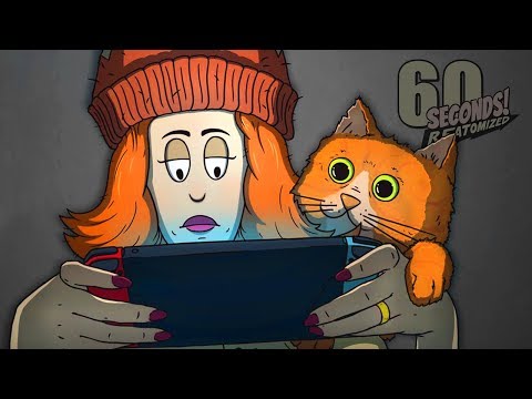 Видео: 60 СЕКУНД НА КОНЦОВКУ С КОТОМ ► 60 Seconds Reatomized |2| Прохождение