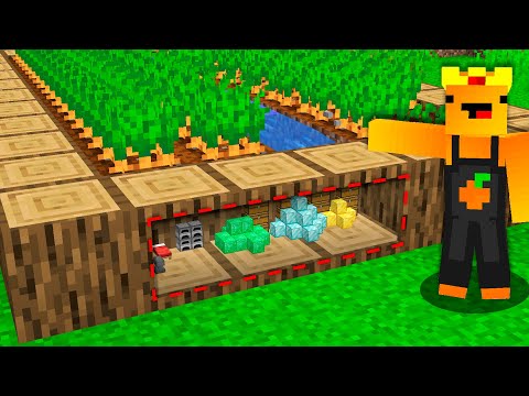 Видео: Мы нашли БАЗУ ВНУТРИ ФЕРМЫ в Майнкрафт ! Кто построил САМЫЙ МАЛЕНЬКИЙ ДОМ? Персик и Боб Minecraft !