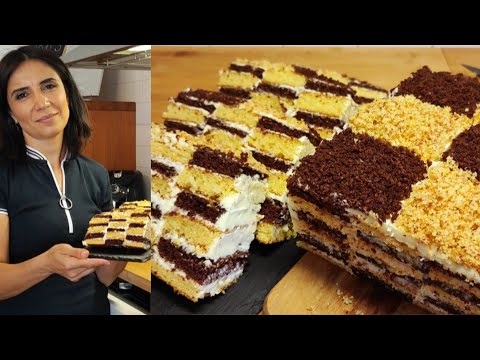 Видео: Տորթ Շախմատ/ Մոռացված Հին ու Բարի ժամանակների համը։ Торт Шахматный! Вкус детства! #торт #cake #տորթ