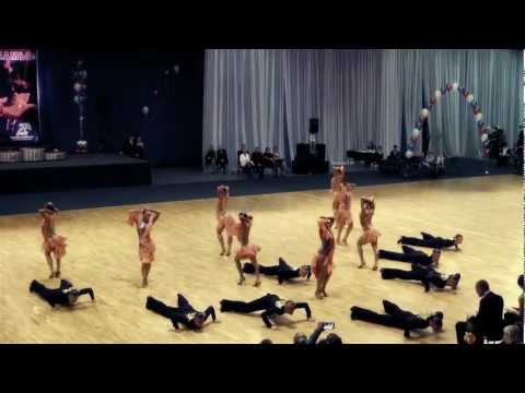 Видео: Формейшн ЧР 2013 взрослые LA "Вера А" (Vera A, Tyumen)