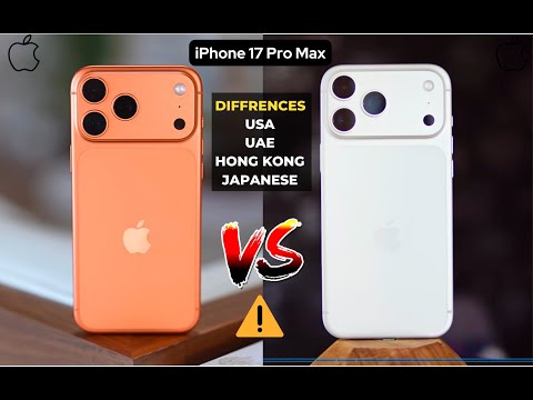 Видео: iPhone 17 Pro Max — разница между версиями для США, ОАЭ и Китая? eSIM и физическая SIM