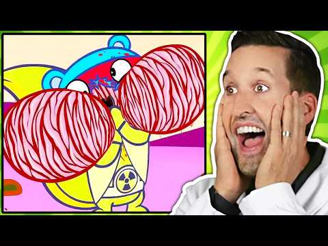 Видео: ВРАЧ смотрит медицинские сцены из Счастливые лесные друзья #22