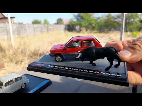 Видео: Масштабні моделі автомобілів SEAT 600 та SEAT Panda від Brumm в 1:43