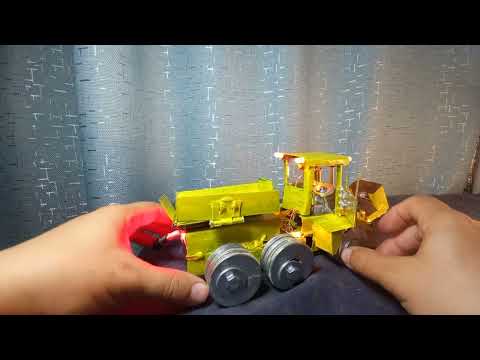 Видео: Трактор Кировец 6х6 самосвал из металла с подсветкой!