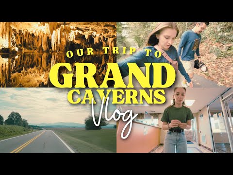 Видео: Grand Caverns, Virginia | Сталактиты, сталагмиты и самый ужасный отель нашего путешествия!😱