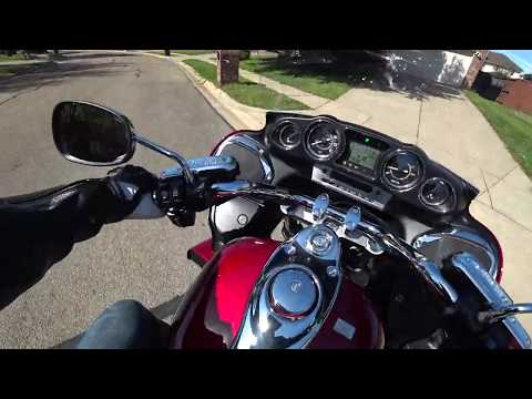 Видео: Обкатка нового мотоцикла Kawasaki Vulcan Voyager 1700 версии 2018 года
