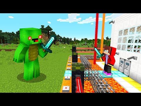 Видео: Майки vs Джей-Джей - Битва Самых Безопасных Баз в Майнкрафт!