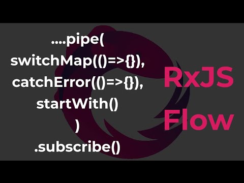 Видео: Пример реализации потока RXJS. Async Pipe