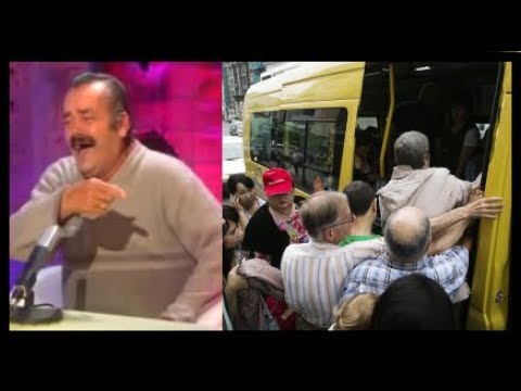 Видео: Испанец про маршрутки...