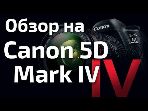 Видео: Обзор на Canon 5D Mark IV (лучший вариант для свадебной съемки)