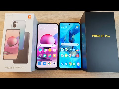 Видео: XIAOMI REDMI NOTE 10S VS POCO X3 PRO - ЧТО ВЫБРАТЬ? ПОЛНОЕ СРАВНЕНИЕ!