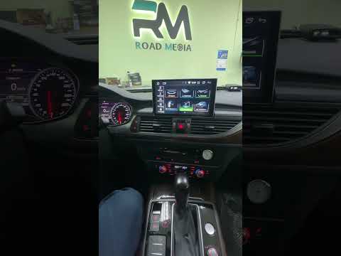Видео: Audi A6 C7 замена монитора 6.5 на андроид