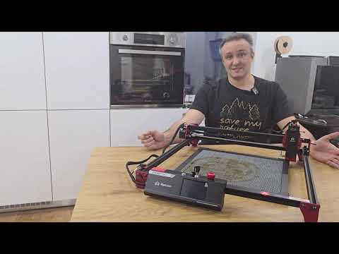 Видео: AlgoLaser DIY KIT MK2: Тестируем мощность и точность лазерного гравера в действии!
