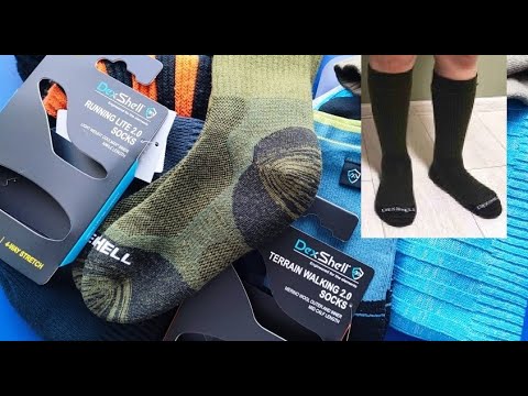 Видео: Протестировал Dexshell и уже 9 лет с ними! Водонепроницаемые носки Dexshell Terrain Walking Socks