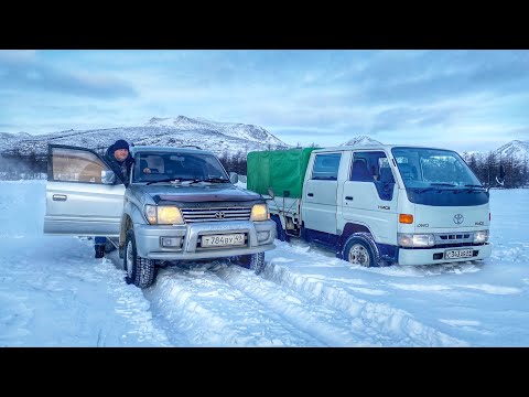 Видео: На что способен Toyota Land Cruiser Prado 2. И Хайс тоже в деле!