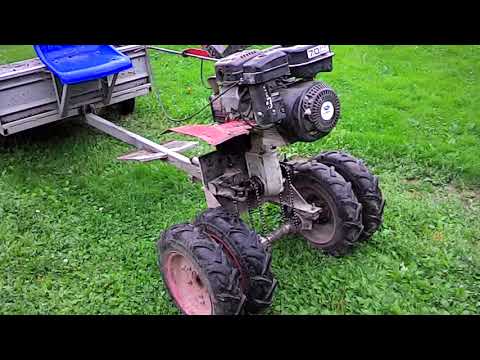 Видео: Мотоблок Угра переделка!