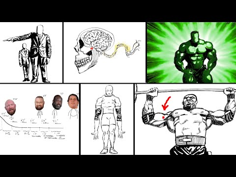 Видео: Генетика сильнейшего человека (1 из 10 квадриллионов)