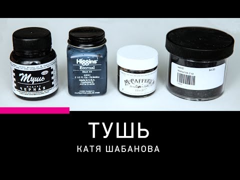 Видео: ТУШЬ И ЧЕРНИЛА ДЛЯ КАЛЛИГРАФИИ / CALLIGRAPHY INKS