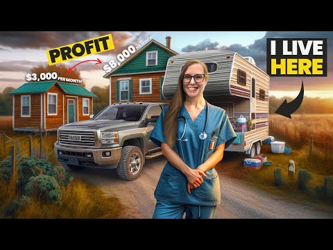 Видео: Эта медсестра-путешественник зарабатывает более 20 тысяч долларов в месяц, живя в автодоме