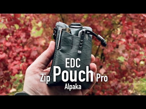 Видео: Компактный EDC набор в Alpaka Zip Pouch Pro