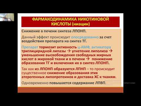 Видео: Лекция (В+Д) по теме: Антиангинальные средства. Кардиопротекторы.
