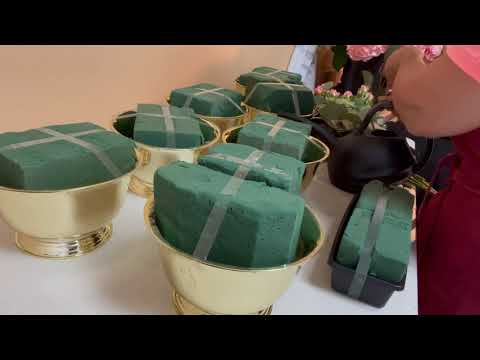 Видео: Урок для свадьбы! Персиковые, розовые и белые цветы. Бонус: заглянем на свадьбу...