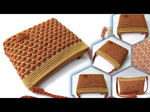 Видео: САМЫЙ ПРОСТОЙ СПОСОБ СВЯЗАТЬ ПРЕКРАСНУЮ СУМКУ ВСЕГО ЗА НЕСКОЛЬКО ПРОСТЫХ ШАГОВ