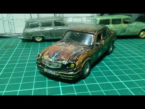 Видео: ГАЗ-31105 Raggare 1:40 (Autotime)