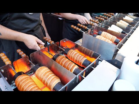 Видео: 400-летний традиционный торт твистер! / Сладкое мороженое твистер | Нью-Йорк