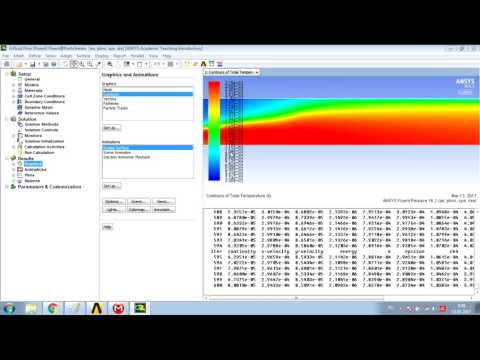 Видео: Моделирование горения метана в ANSYS Fluent