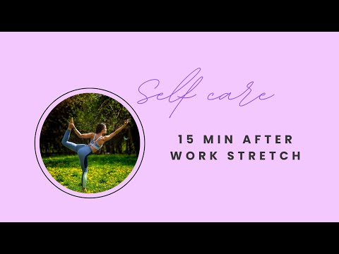 Видео: 15 Мин Йога След Работа - Разтягане за Цялото Тяло