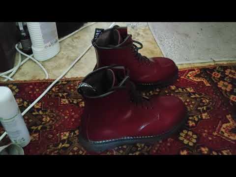 Видео: Обзор на Grinder's  , они на много лучше чем Dr.Martens . Уход за кожаной обувью