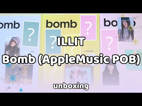 Видео: ꒱⁠˖⁠♡ Разочарование года | Распаковка ILLIT - Bomb (AppleMusic POB)