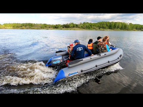 Видео: Вот где Сила..!!! Завершение Обкатки 2х-тактного Лодочного мотора Mikatsu M30FHS - вот где Мощь!!!